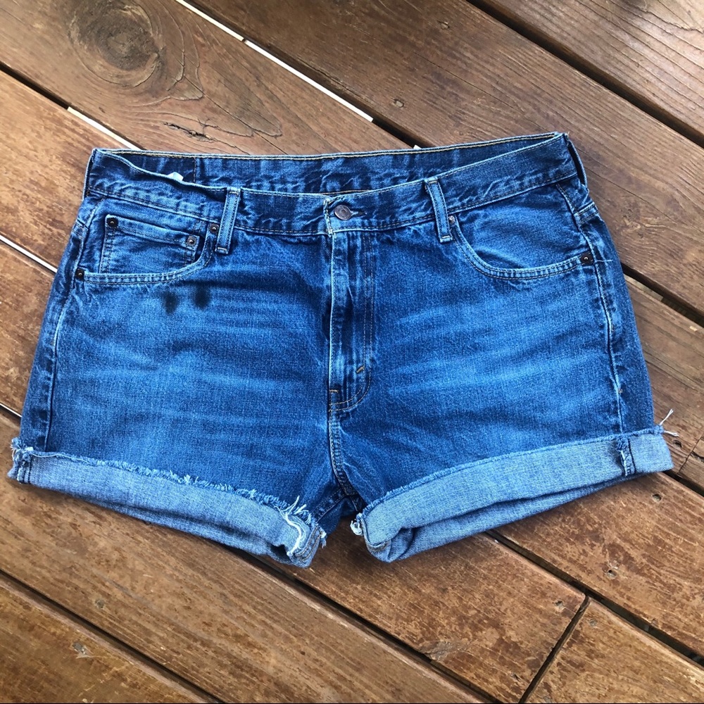 Vintage High Waist Levi’s 569 Shorts Cutoffs 12
